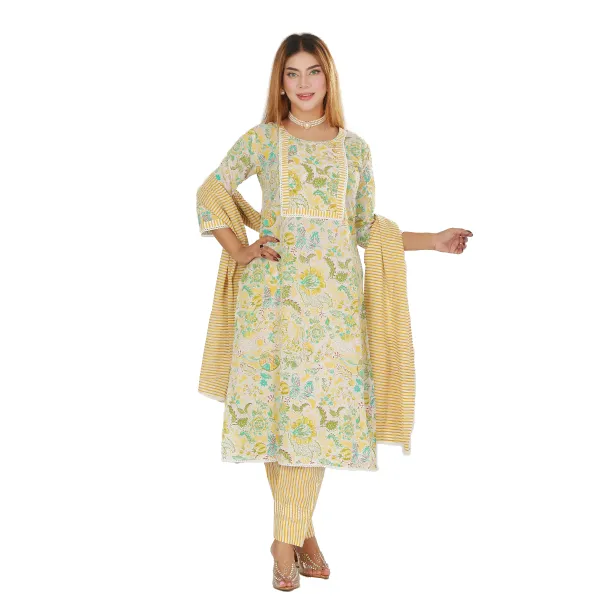 Spring Harmony Stitch  Three Piece